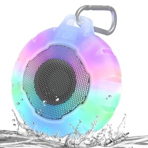 BLACK FRIDAY SALE!! 🎁 Waterproof Rainbow Bluetooth Speaker with Carabiner